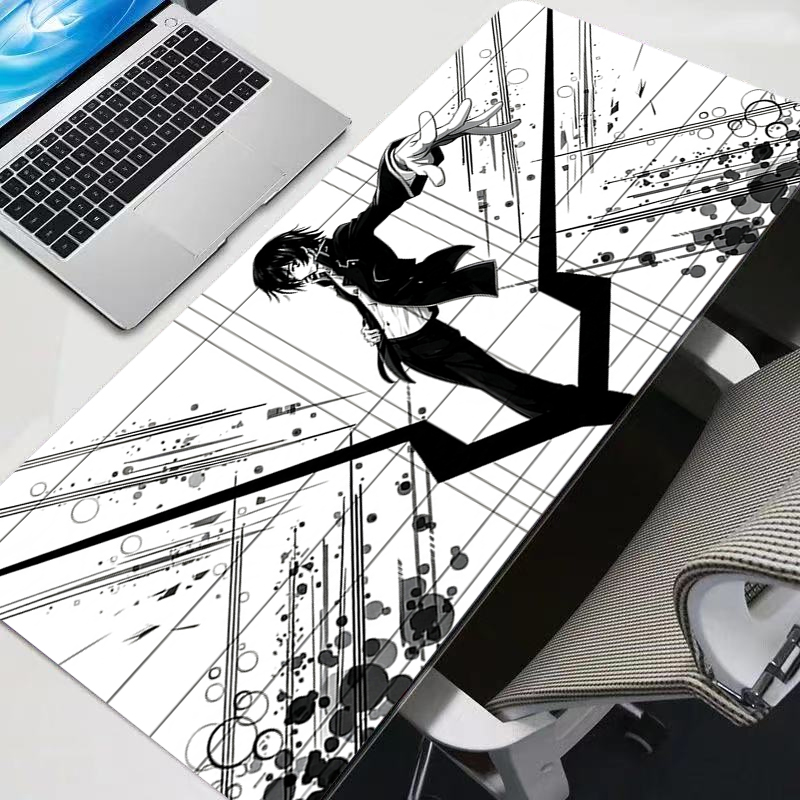 Gaming Laptop Essential Accessories - weißes Anime-Mauspad Gamer Essential XXL Extended
