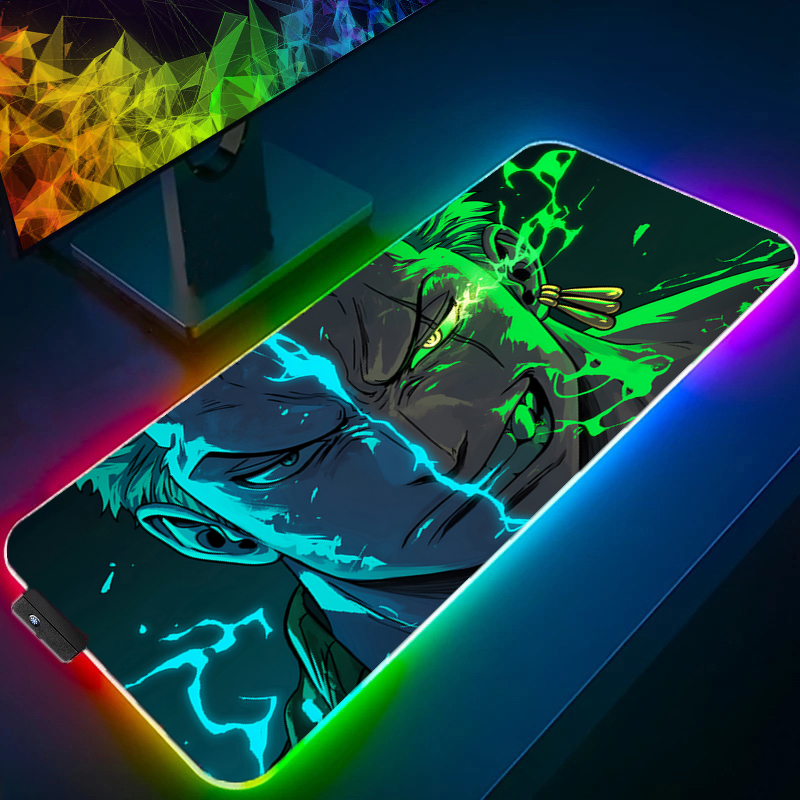 Gaming Accessories Deals - ONE PIECE Zoro Mauspad RGB Gaming