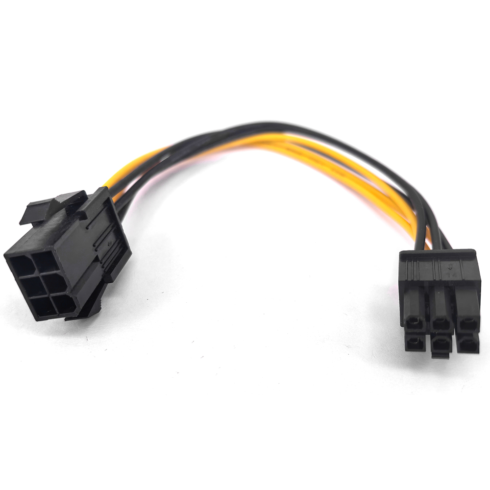 Pcie Extension Cable - PCI-E 6-poliges Verlängerung kabel 6-poliges Netzteil-GPU-Kabel