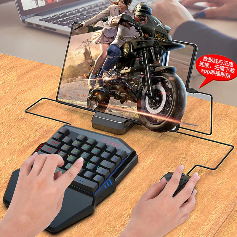 T-WOLF TF900 Einhand-Tastatur- – Gaming Accessories Bundle Bewertung und Preis