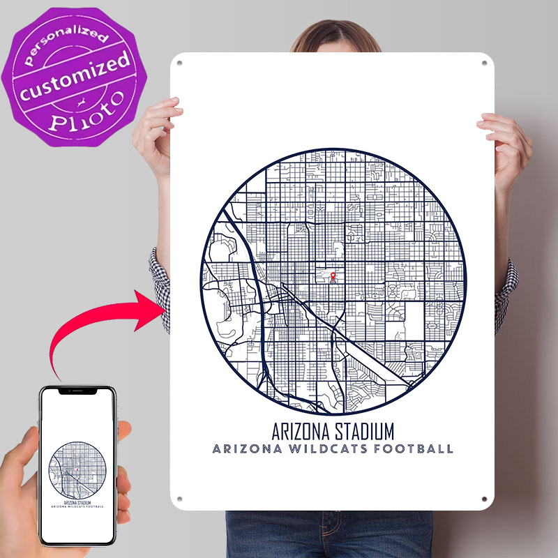 Arizona Stadion Poster Retro 3 – Gaming Accessories Gifts For Men Bewertung und Preis