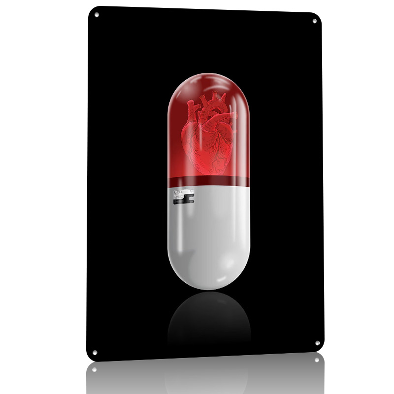 L Pill Poster Retro 3D-Gedruck – Gaming Accessories Gifts For Men Bewertung und Preis
