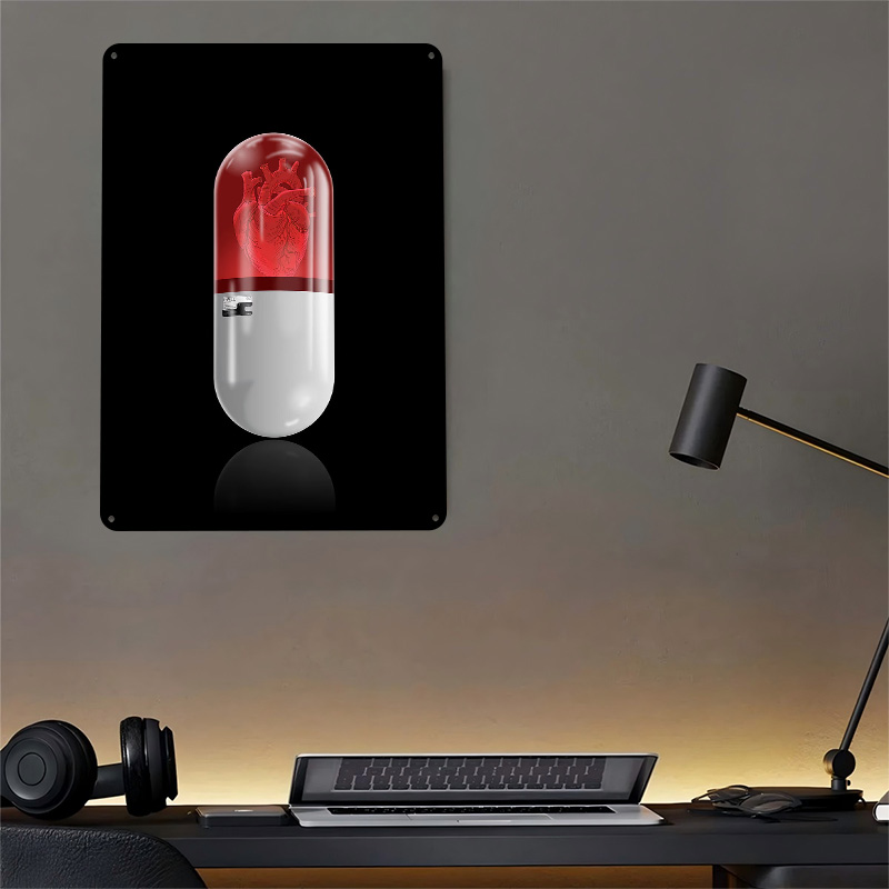 L Pill Poster Retro 3D-Gedruck – Gaming Accessories Gifts For Men Bewertung und Preis
