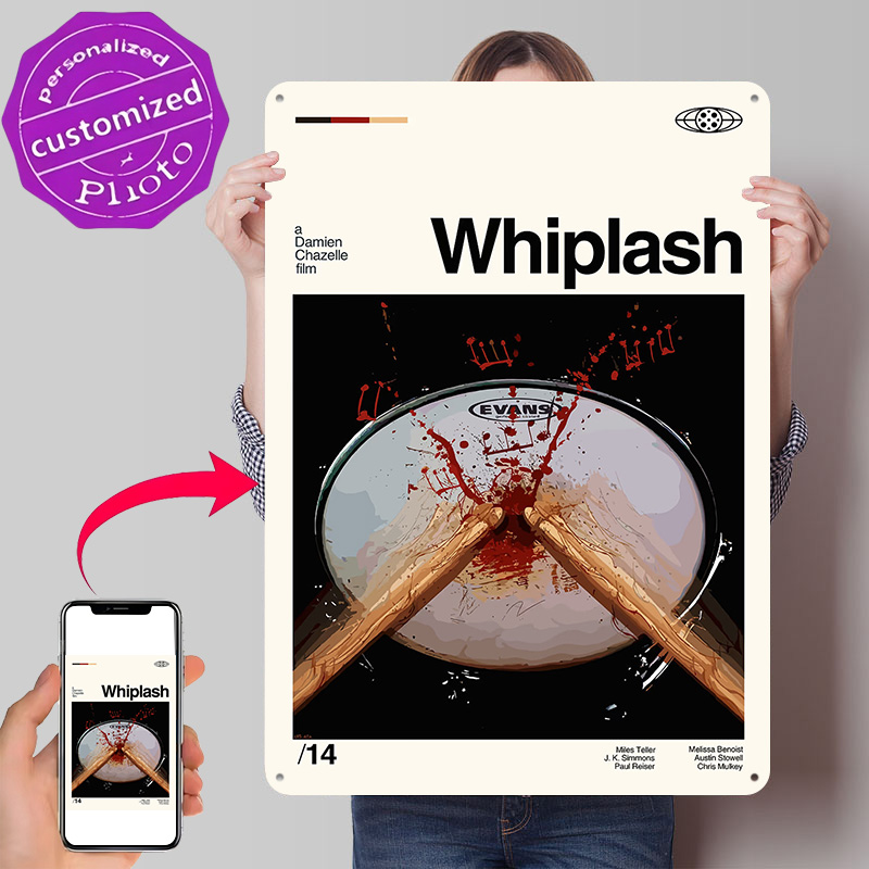 Whiplash Poster Retro 3D-Gedru – Gaming Accessories Gifts For Men Bewertung und Preis