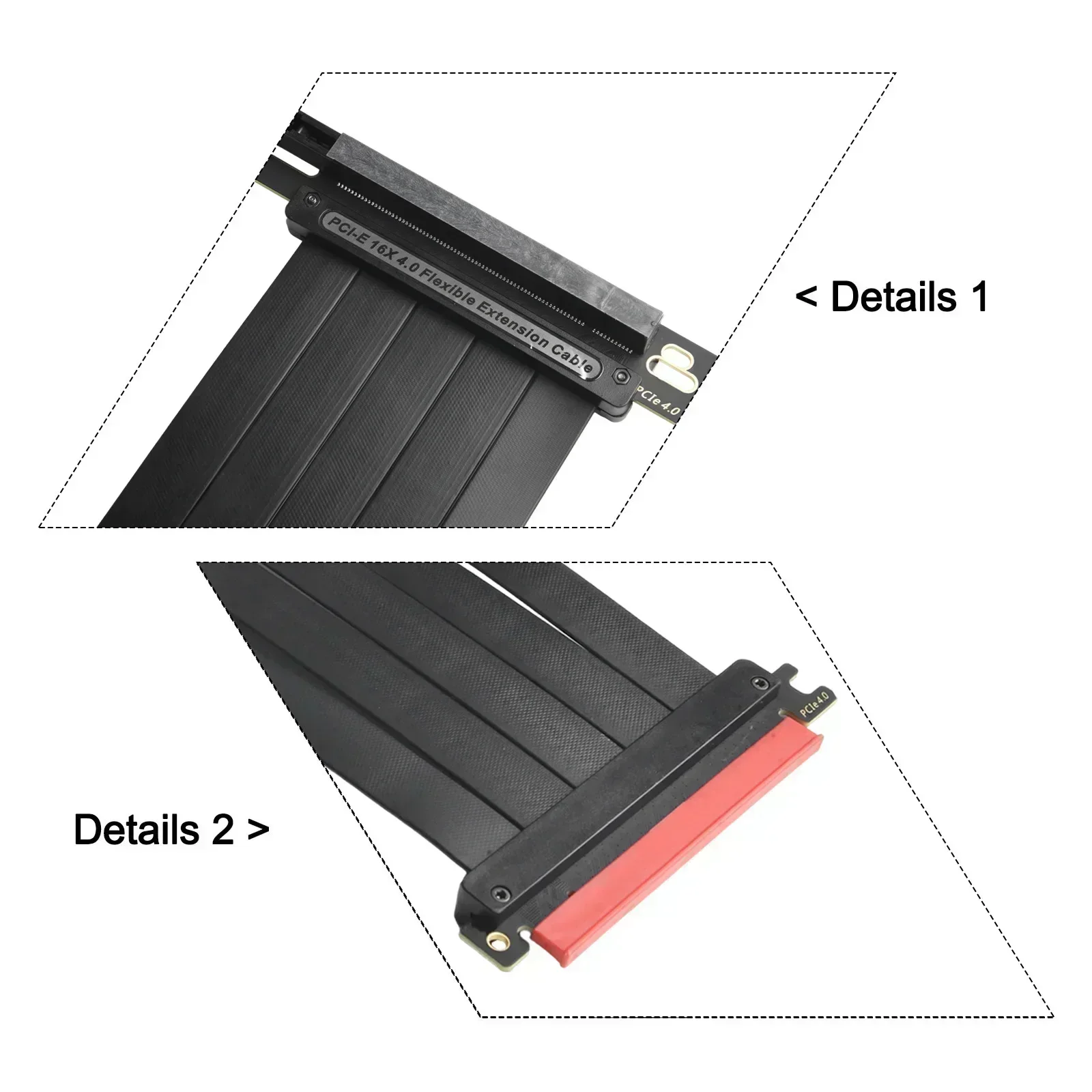 TEUCER PCI-E 4.0 x 16 Riser-Ka – Pcie Extension Cable Bewertung und Preis
