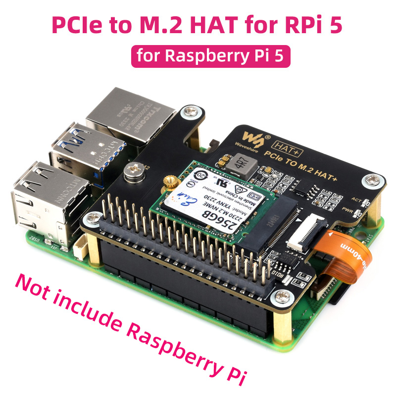 Raspberry Pi 5 PCIe zu M.2 HAT – Pcie Extension Cable Bewertung und Preis