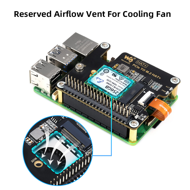 Raspberry Pi 5 PCIe zu M.2 HAT – Pcie Extension Cable Bewertung und Preis