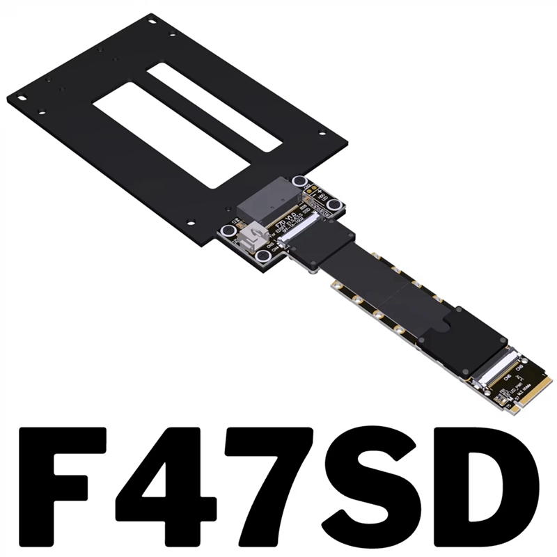 F47SD M.2 NVMe zu E1.S/E3.S SS – Pcie Extension Cable Bewertung und Preis