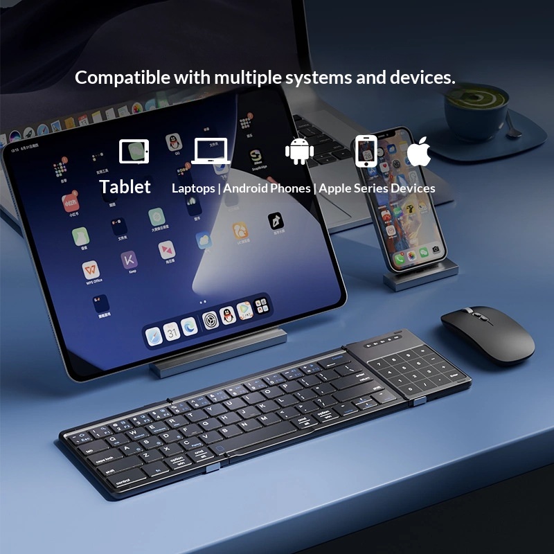 Mengzu Tri Fold kabellose Blue – Gaming Accessories For Laptop Bewertung und Preis